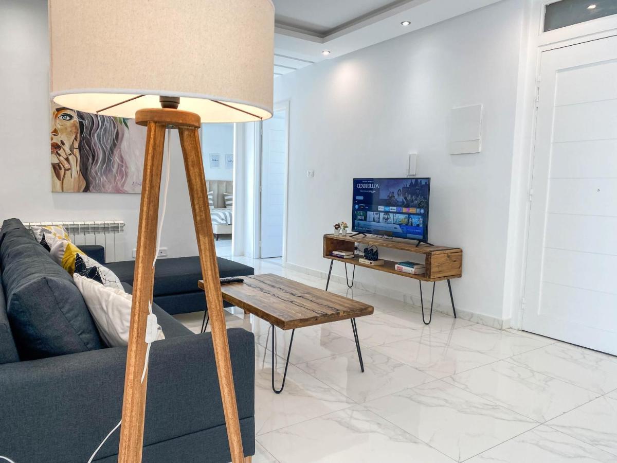 Cosy Apartment In La Marsa - 2 Bed 1 Bath 外观 照片